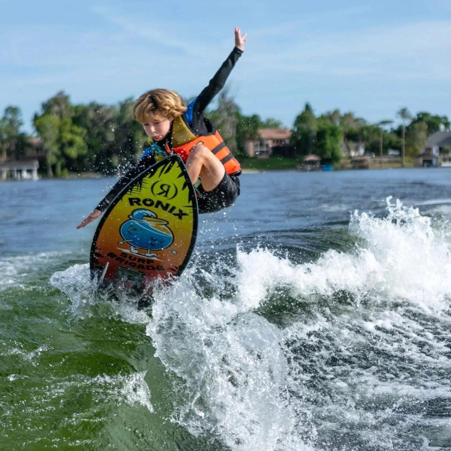 Ronix Boy's Fish Sonic Wakesurf Board 2026 - Image 3