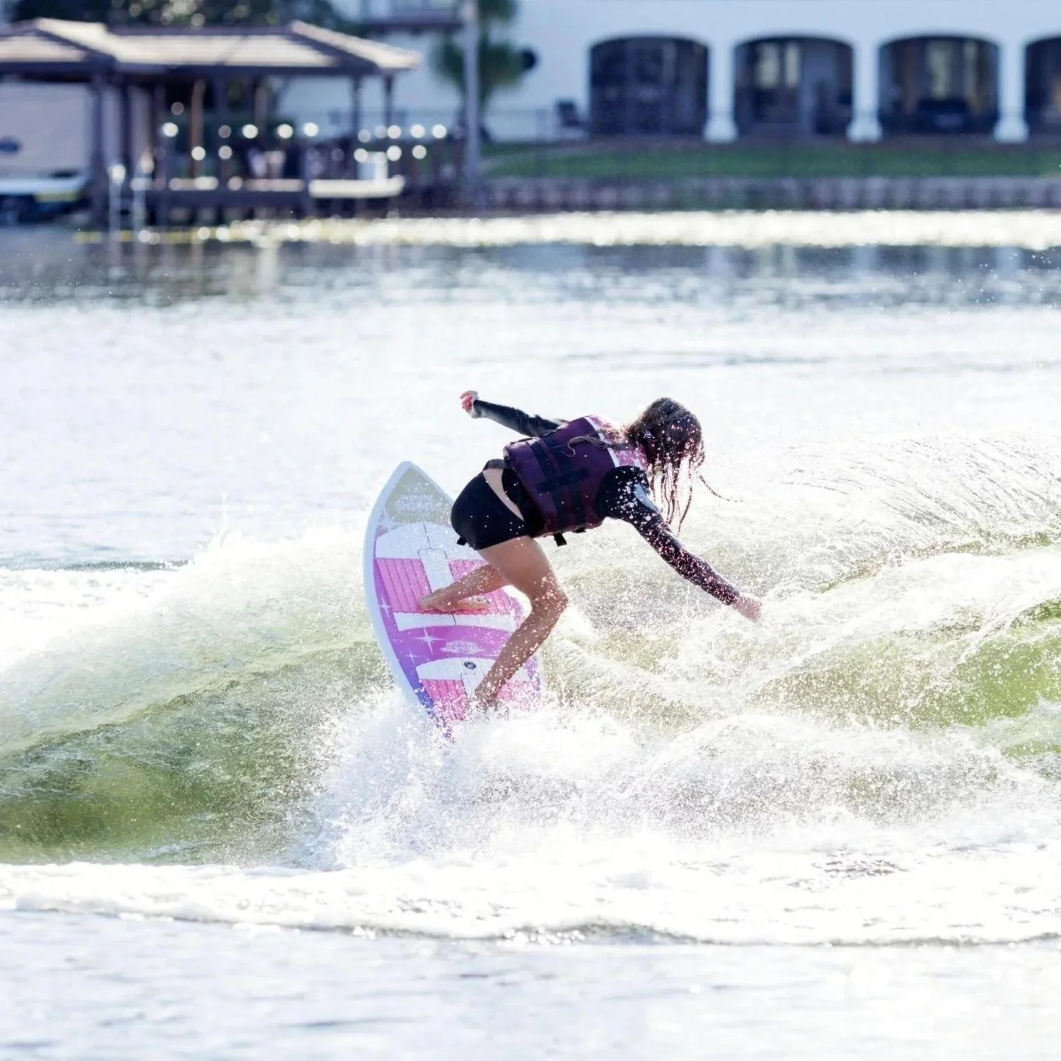 Ronix Girl's Fish Sonic Wakesurf Board 2026 - Image 3